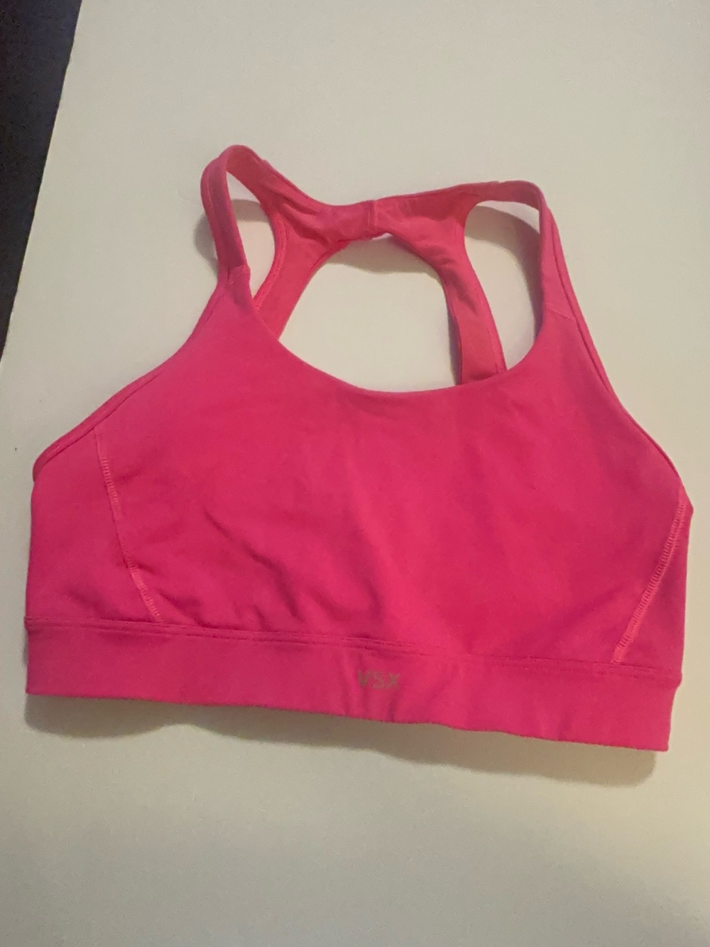 VSX Women's Hot Pink Racerback Sports Bra